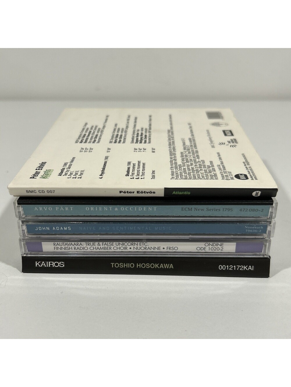 CONTEMPORARY CLASSICAL Avant-Garde CD Lot Eötvös Pärt Adams Rautavaara